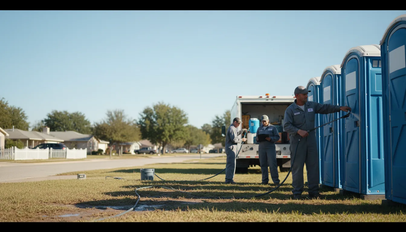 Long-Term Portable Toilet Rental in Belle Plaine, KS near me